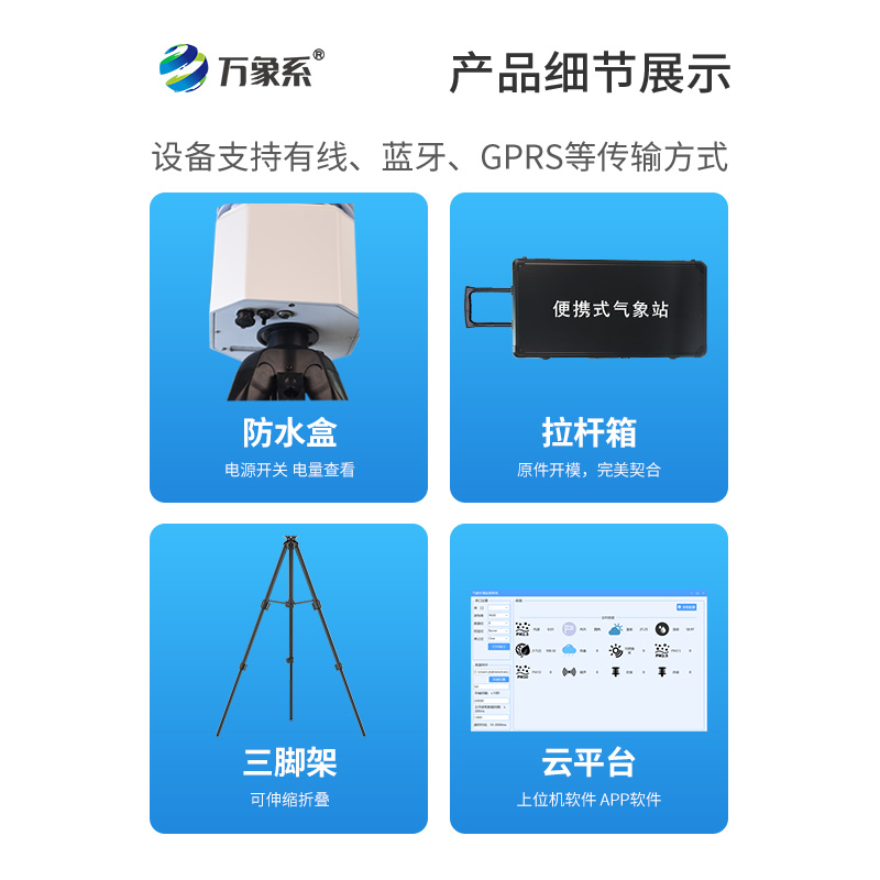 基層防災工程便攜式氣象儀